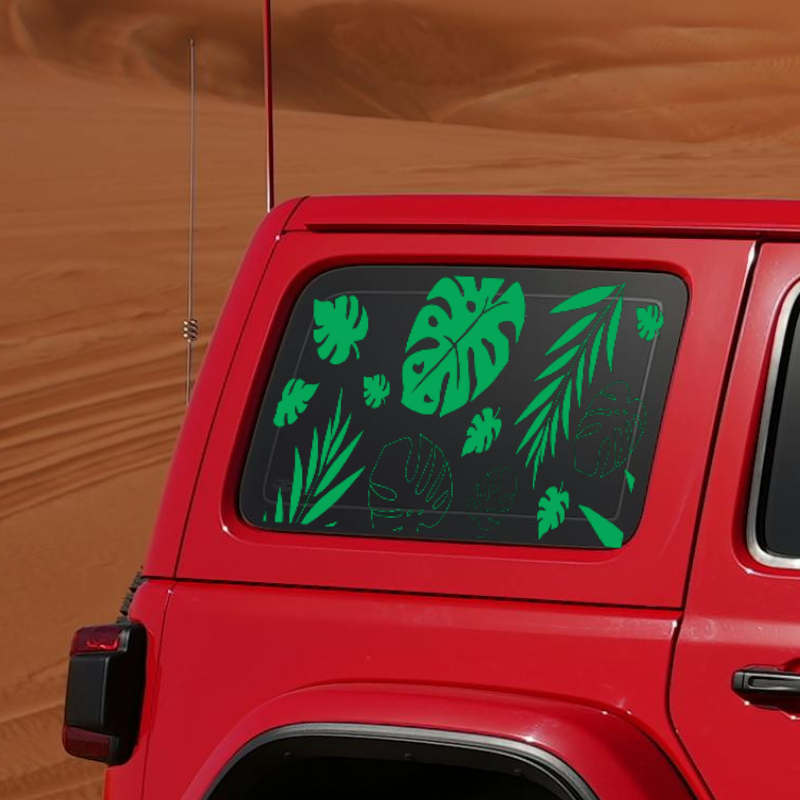 Monstera Window Decal Sticker