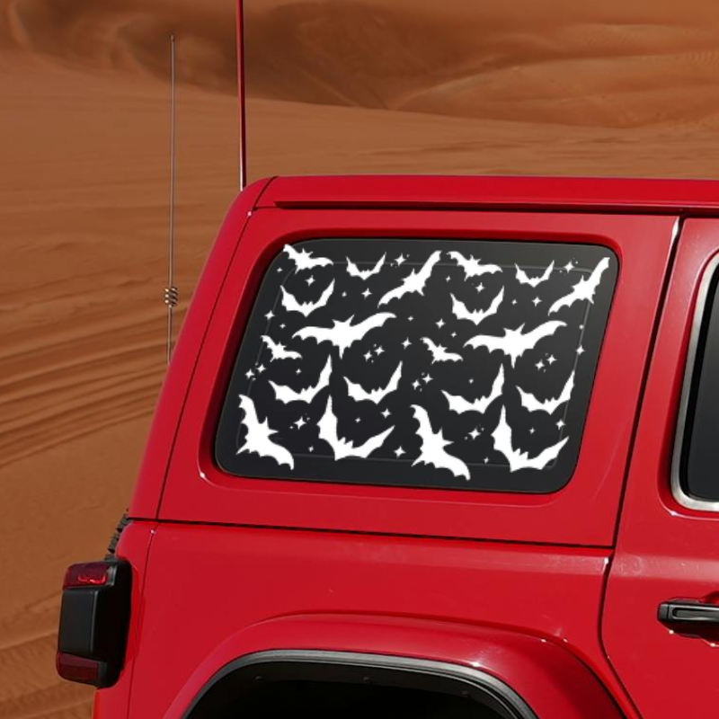 Twinkle Bats Window Decal Sticker