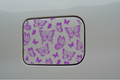 Butterflies Gas Tank Cover Decal Sticker