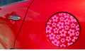 Daisies Gas Tank Cover Decal Sticker